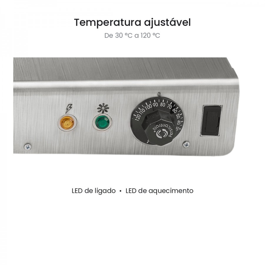 Pista Quente Analógica 40 x 80 - Aisa